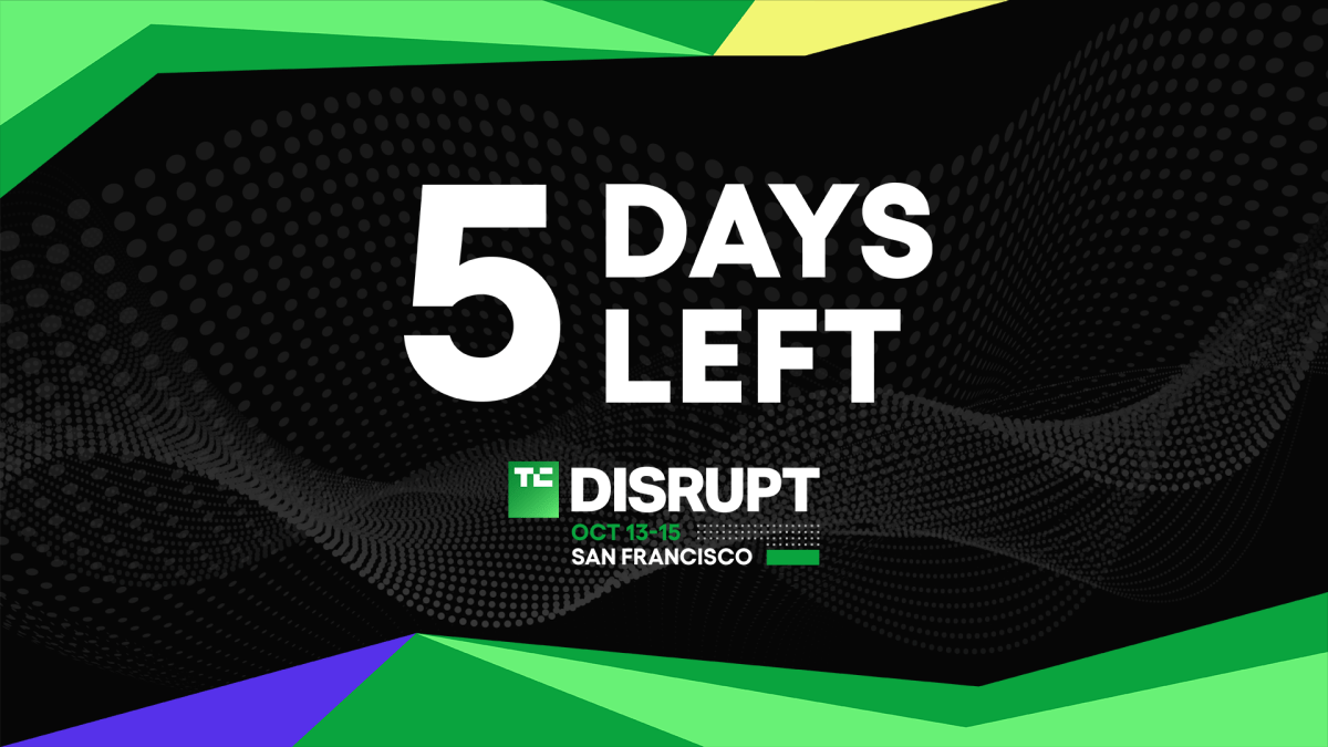 TechCrunch Disrupt 2026 Konferenz-Promotion mit Early-Bird-Ticket-Rabatt und Anmeldeschluss 10. April, Moscone West San Francisco