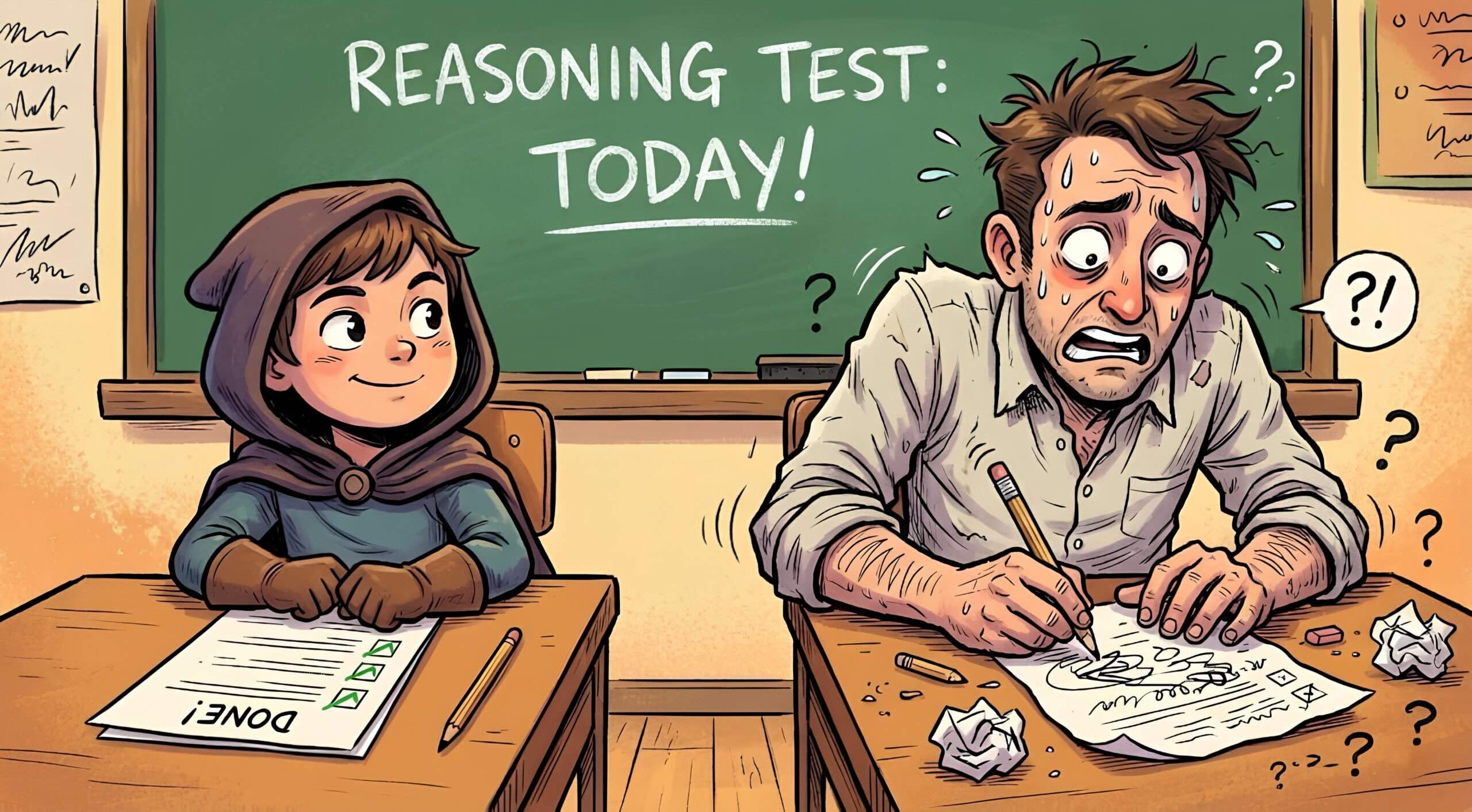 Diagram of Tiny Recursion Model looping states to outperform massive LLMs like GPT-4