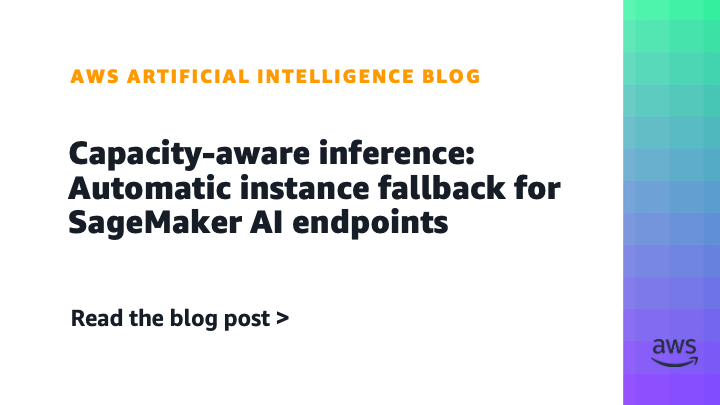 Diagram showing a prioritized list of instance types feeding into a SageMaker AI endpoint.