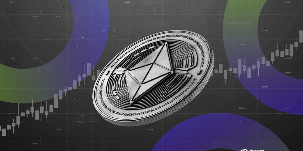 Ethereum Foundation ETH staking deposit visualization with glowing validator nodes