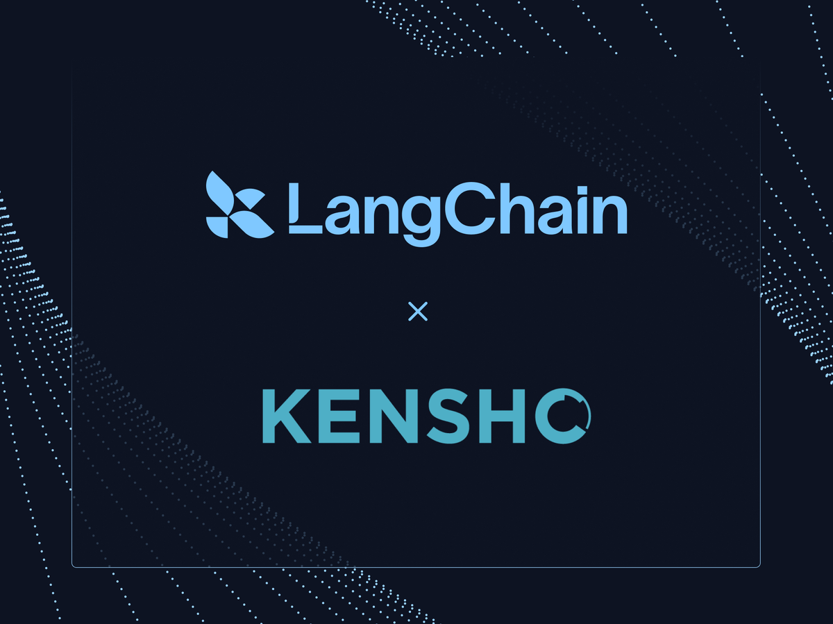 Illustration of Kensho's Grounding multi-agent framework routing queries via LangGraph to financial data sources