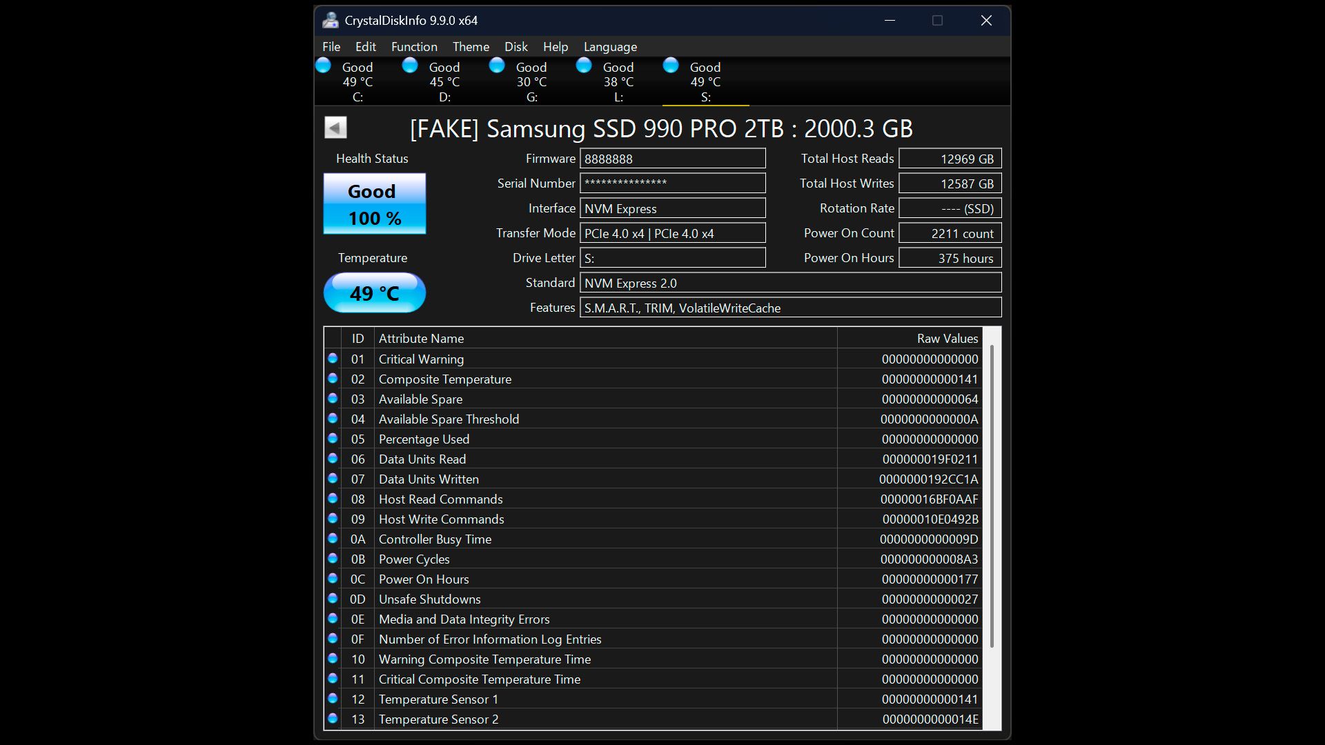 Fake Samsung SSDs Outed by Free Software [CrystalDiskInfo Update]