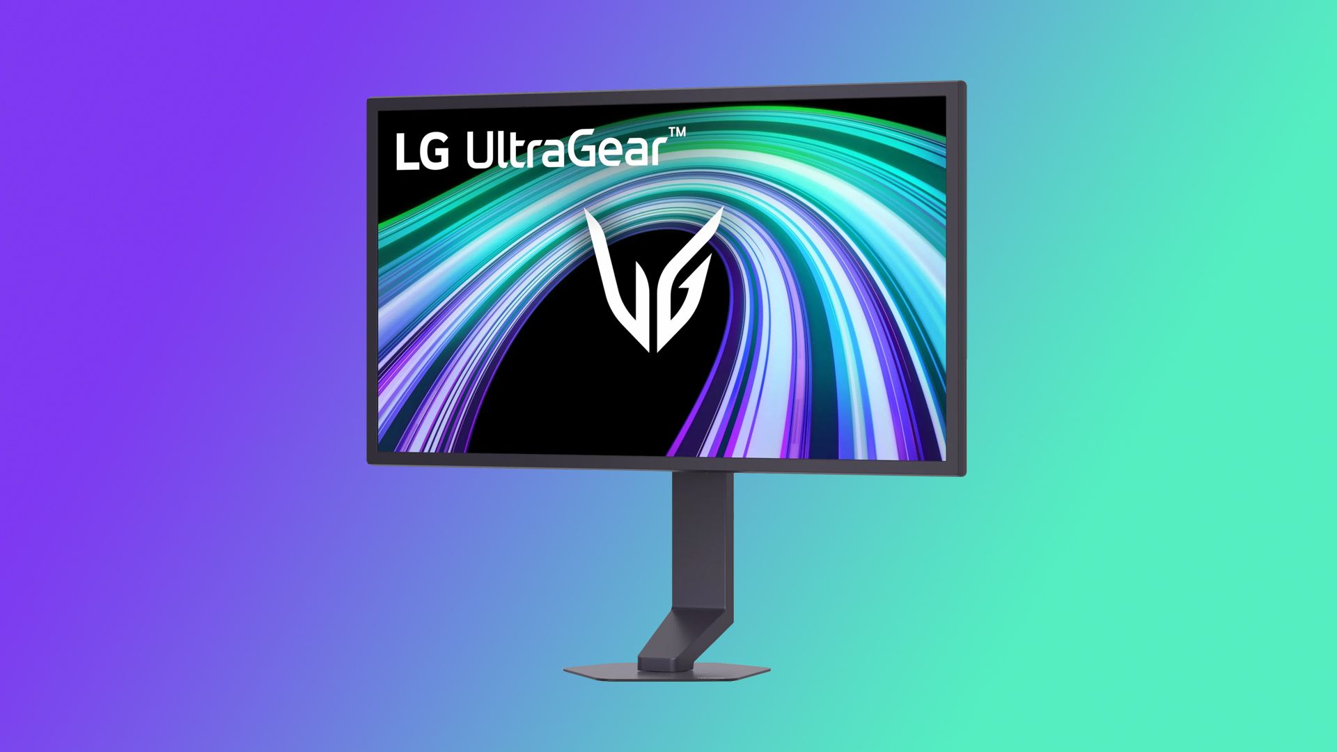 LG UltraGear 25G590B gaming monitor displayed with a sleek design.
