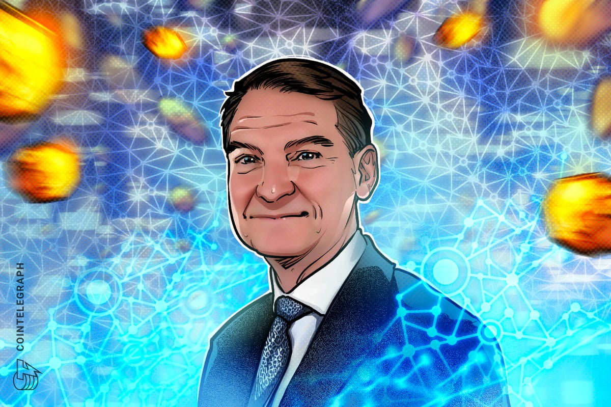 SEC Chair Paul Atkins announcing crypto safe harbor proposal at Digital Assets Summit