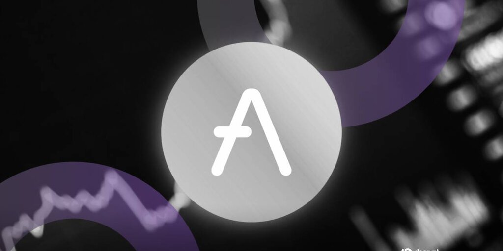 Aave AAVE token price chart plunging to 2-year low with DAO exit news overlay