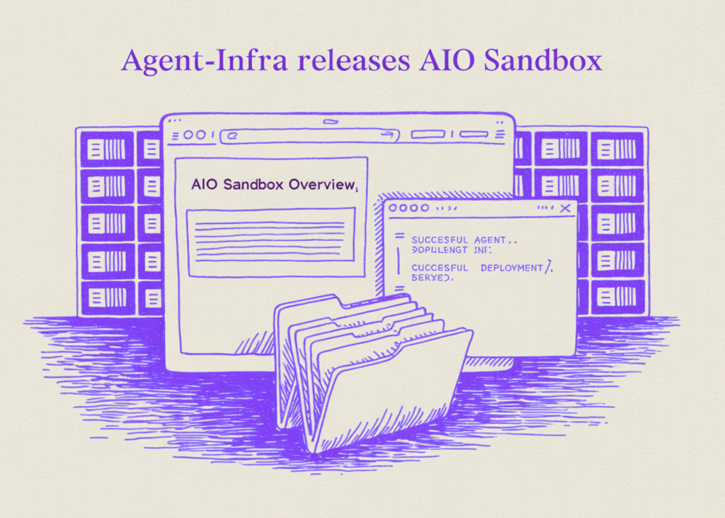 AI agent runtime sandbox integrating browser, shell, unified filesystem, and code execution