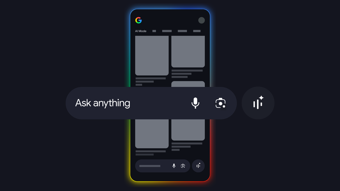 Screenshot of Google Circle to Search analyzing a multi-object outfit image