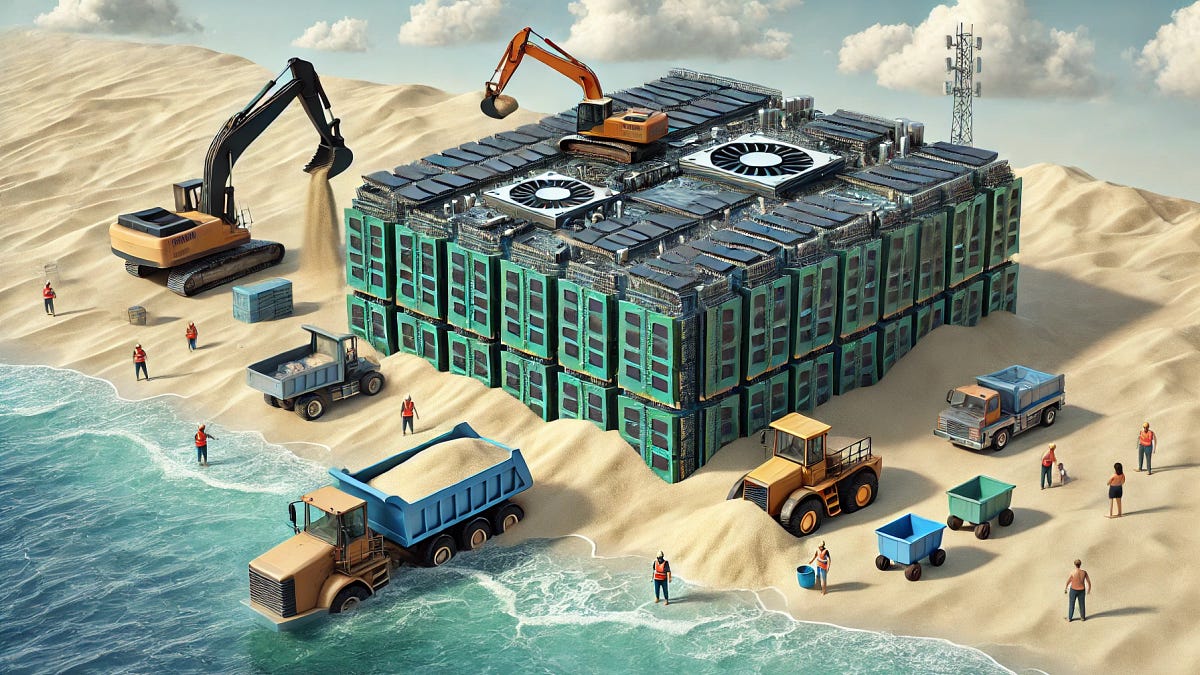 Stacked HBM4 dies with custom base logic on AI accelerator chip edge