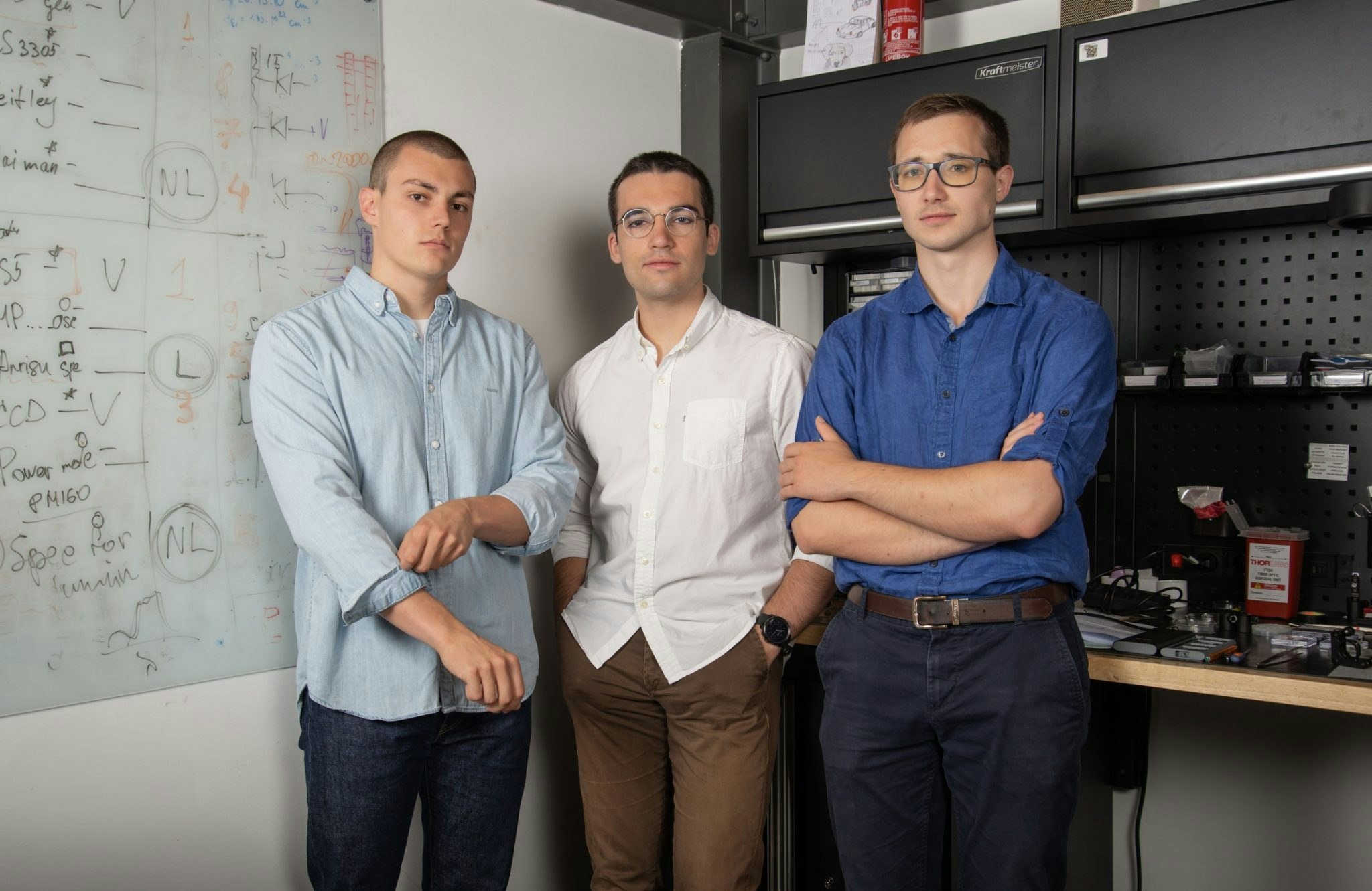 Conceptual rendering of Arago's first AI chip silicon wafer post-tape-out