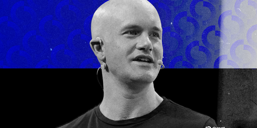 Coinbase headquarters with OCC (Office of the Comptroller of the Currency) regulatory approval documents overlay