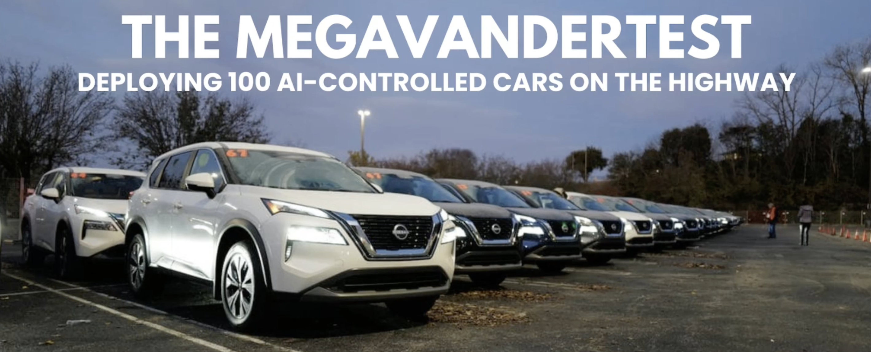 Highway traffic smoothing with 100 RL-controlled AVs amid human drivers on I-24