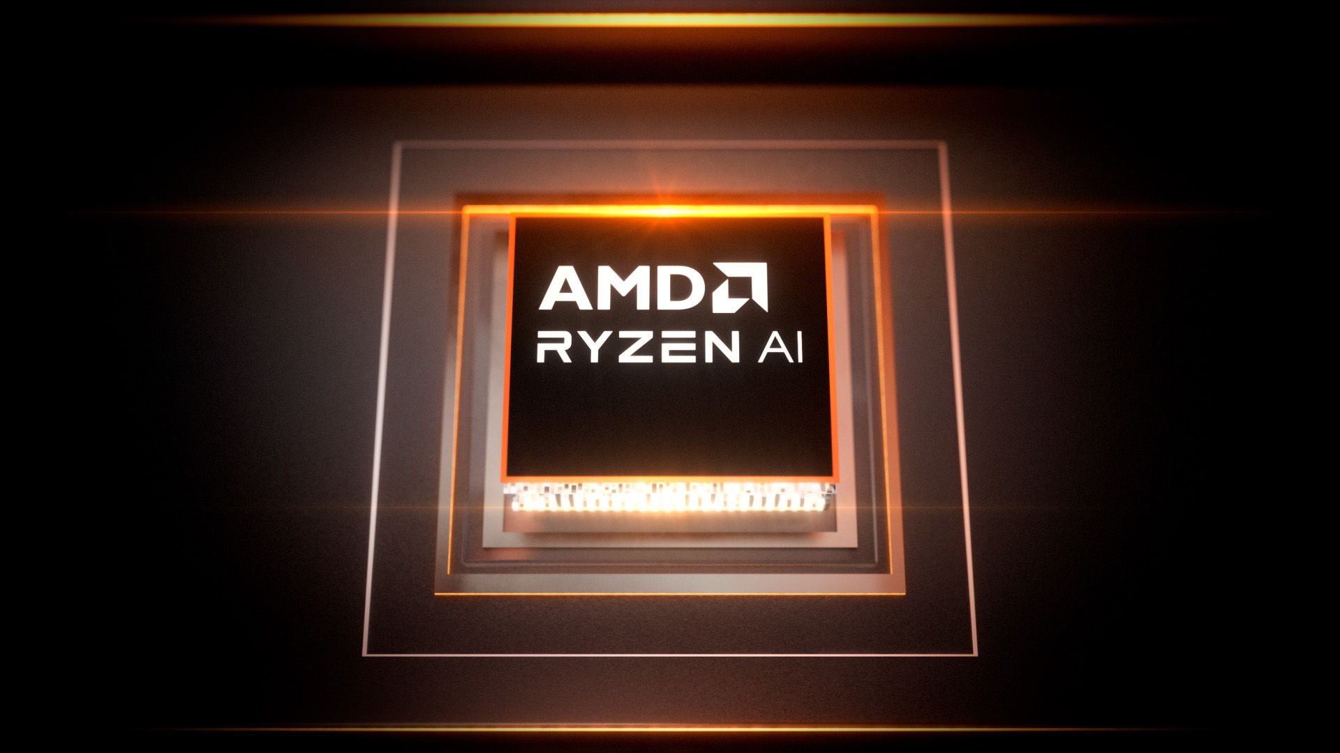 AMD Ryzen AI 5 435G processor chip close-up