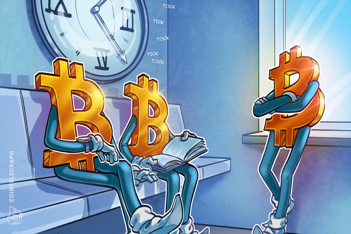 Bitcoin price chart steady at $68K with rising oil prices and Iran tension flags in background