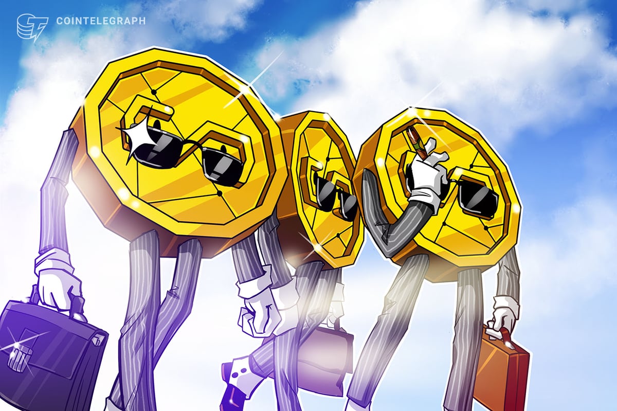 Chart showing stablecoin transaction volume ($7.2T) surpassing US ACH network volume in February 2024
