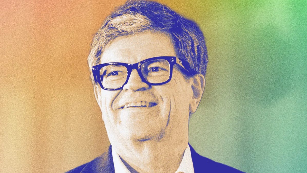 AMI Labs logo and team emerging from stealth with robotics demo visuals