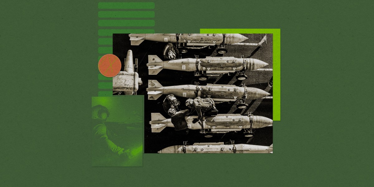 AI chatbot interface displaying prioritized military targets on a digital map