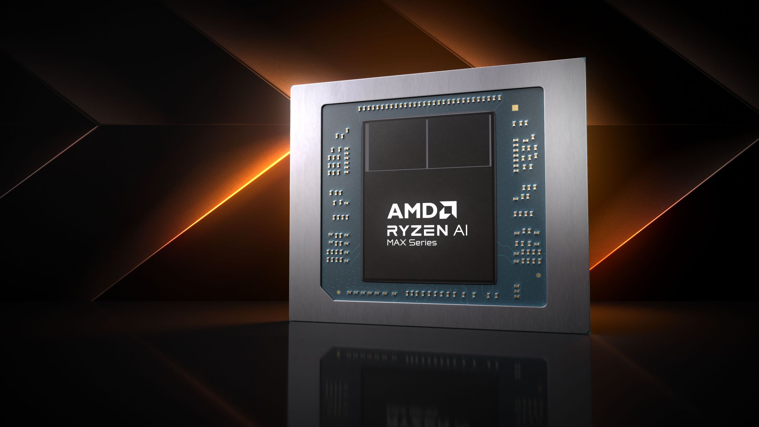 AMD Ryzen AI Max 400 series chip diagram