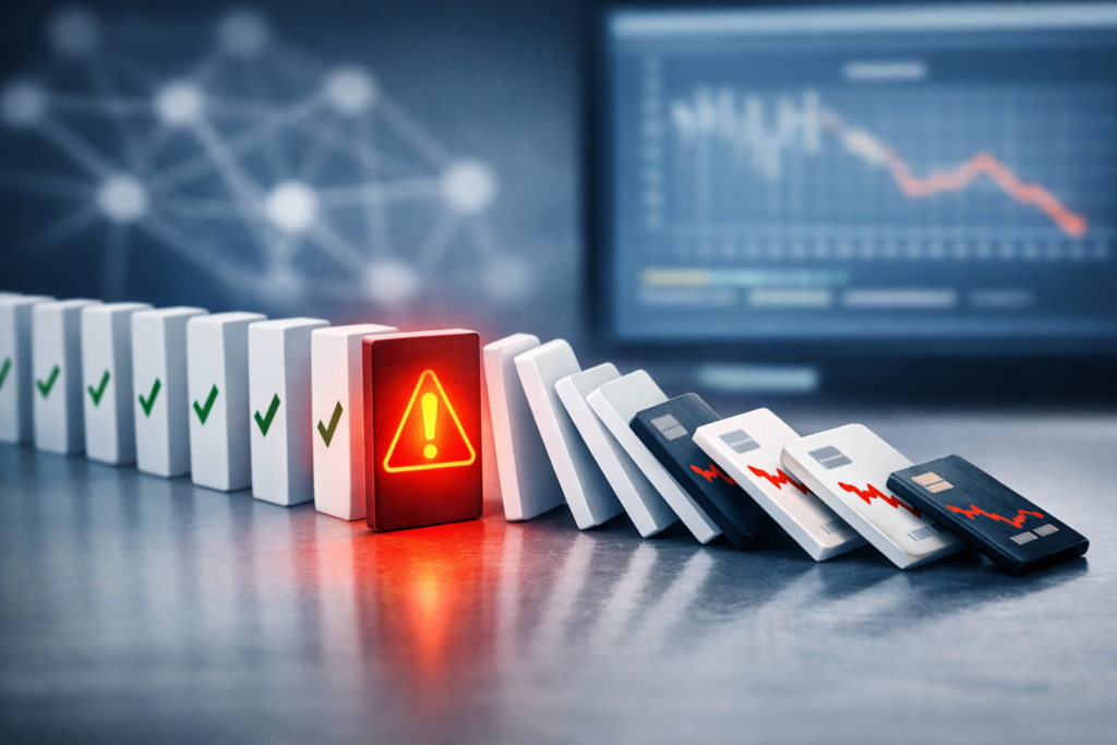 Chart of FIDI Z-Score alerting to concept drift before F1 score decline in neuro-symbolic fraud model