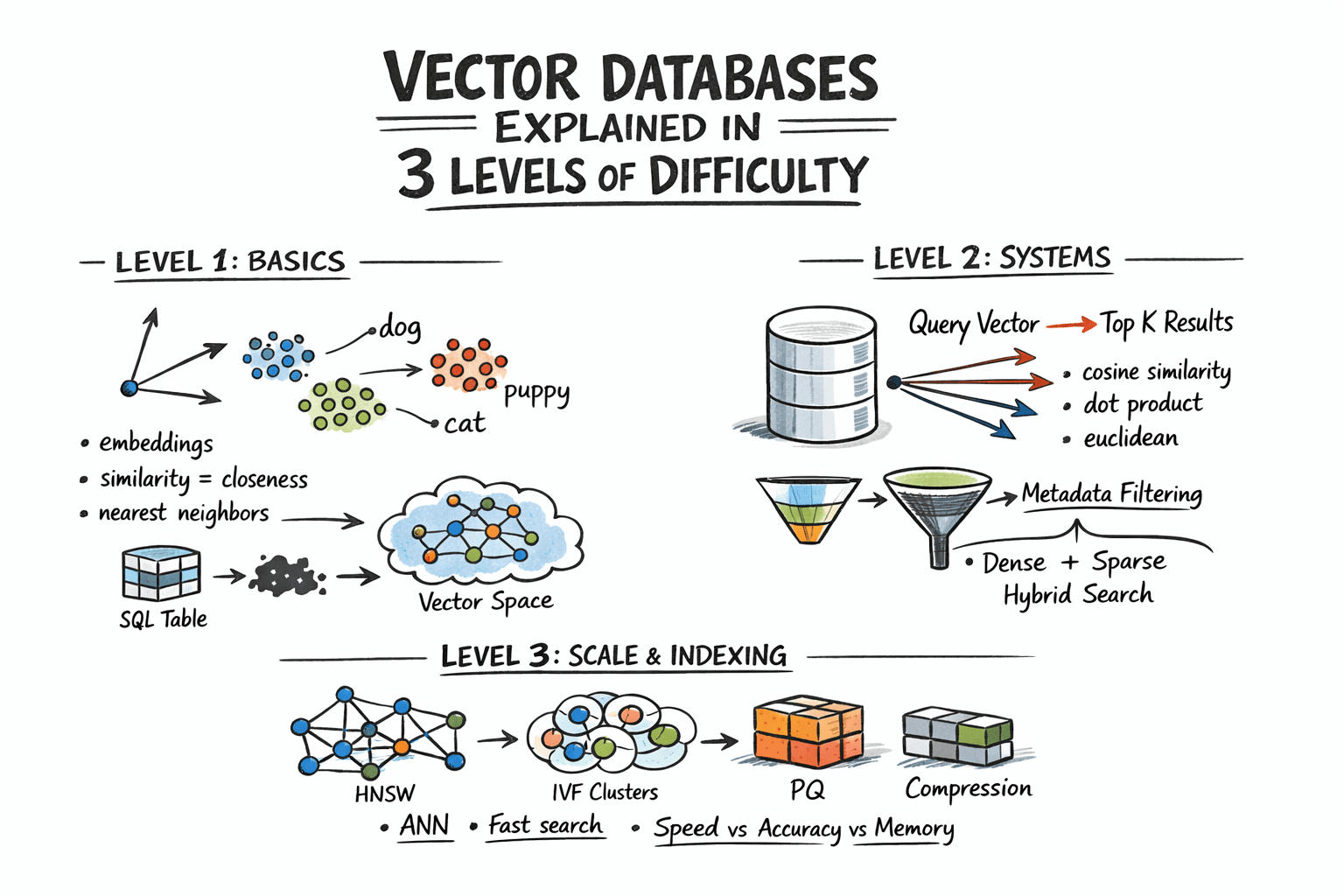 Illustration of vectors clustering in multi-dimensional space like stars in a galaxy