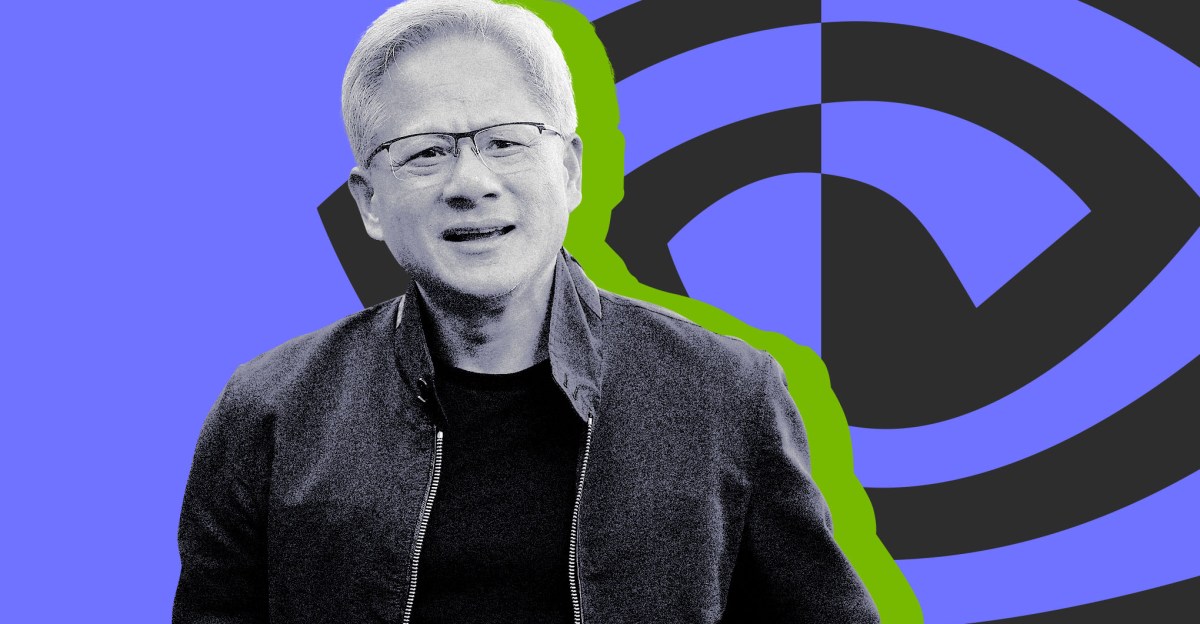 Jensen Huang on Lex Fridman podcast gesturing during AGI discussion