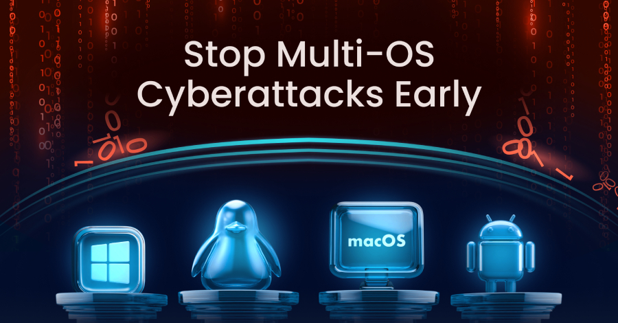 ANY.RUN sandbox visualizing ClickFix multi-OS attack chain across Windows and macOS