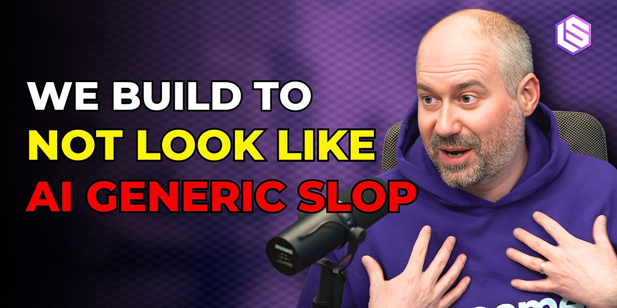 David Singleton on podcast mic with Dreamer purple branding, discussing AI agent platform