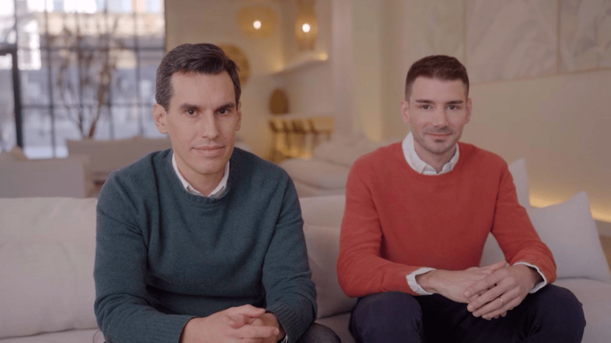Fuse co-founders Andres Klaric and Marc Escapa announcing $25M raise