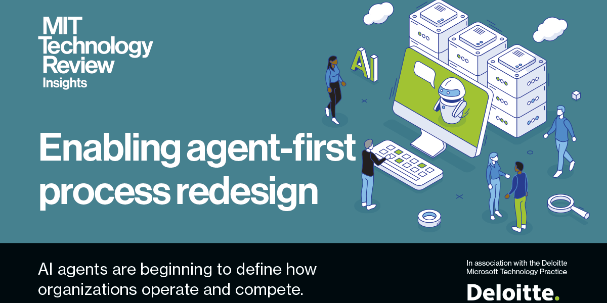 AI agents autonomously redesigning complex business workflows in a modern enterprise