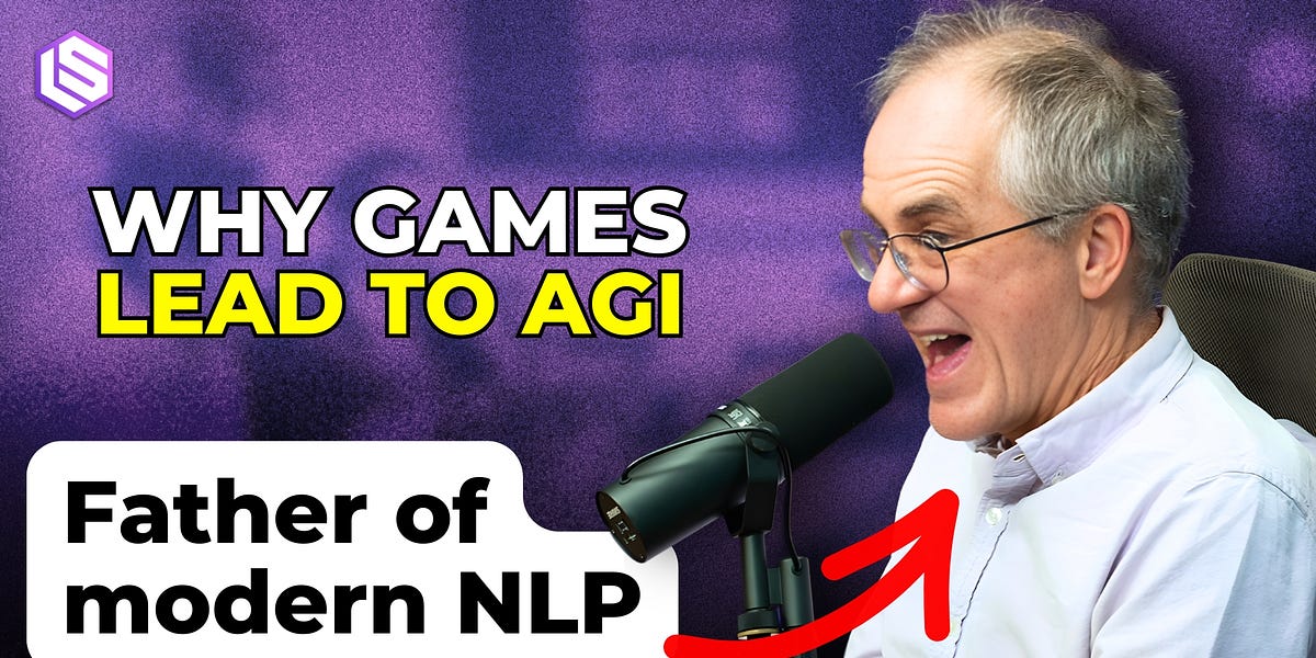 Moonlake AI founders Chris Manning and Fan-yun Sun demoing interactive world models at GDC 2026