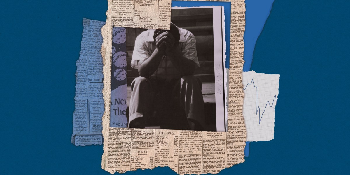 Coder at desk with AI code glowing on dual monitors, graphs of demand curves overlayed