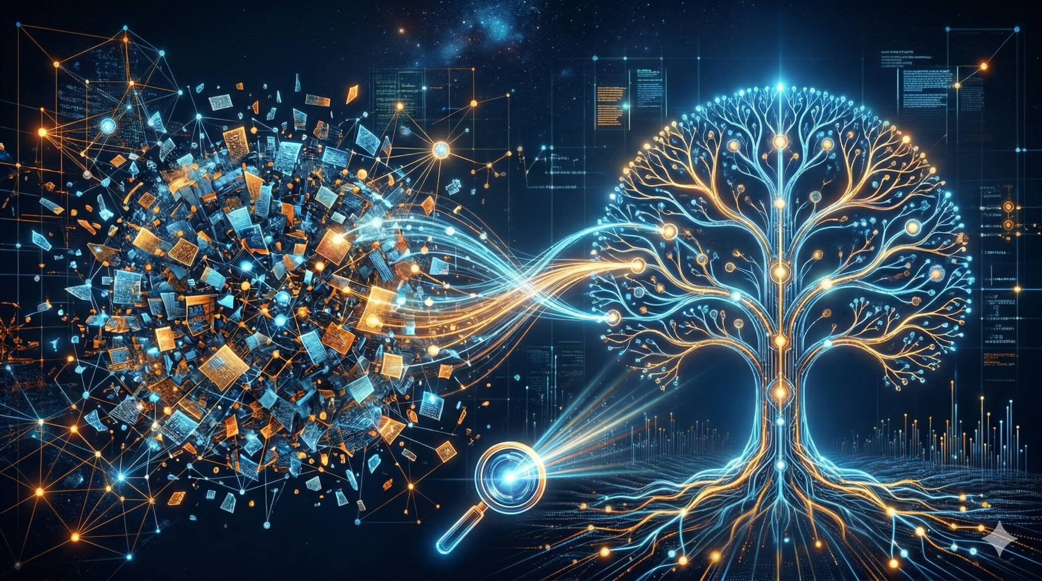 Comparison diagram of Proxy-Pointer RAG pipeline versus traditional PageIndex and Vector RAG