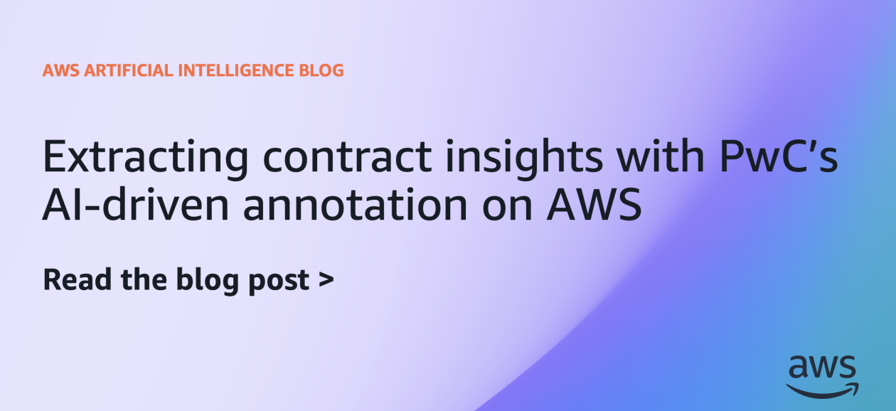 Diagram illustrating the architecture of PwC's AI-driven annotation (AIDA) solution on AWS.