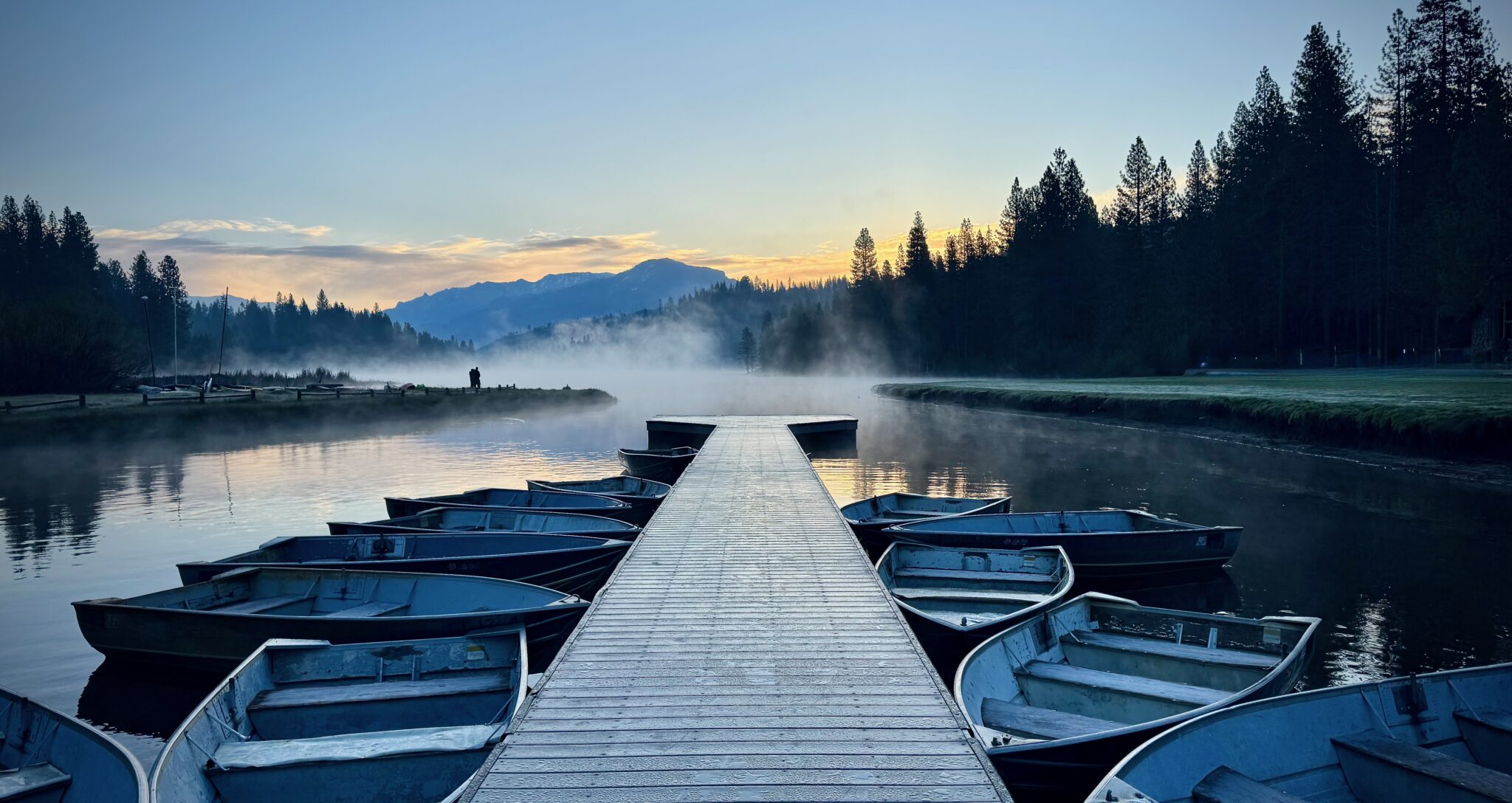 Satellite view of stormy clouds over Poland with overlaid sharp humidity gradients