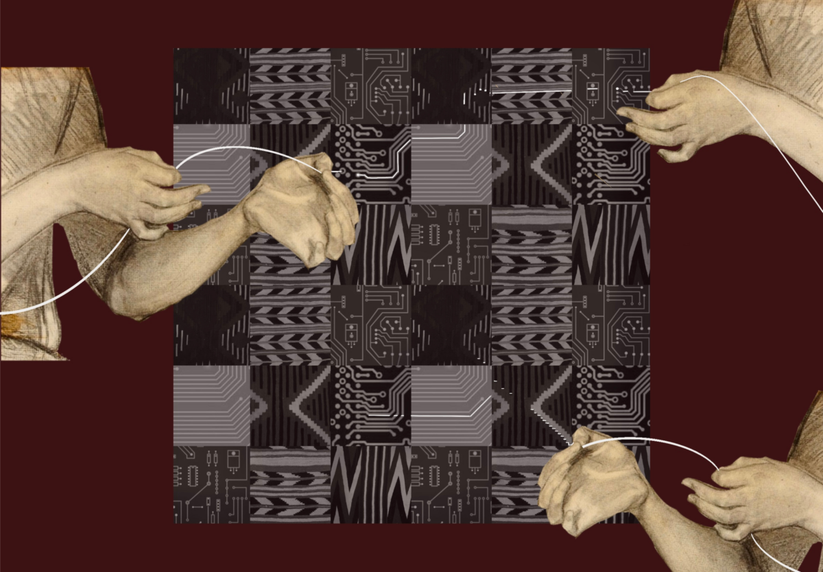 Infographic of AlgorithmWatch's four principles for responsible generative AI use