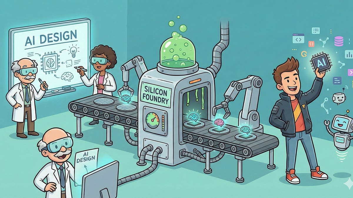 Silicon wafer under plasma etching in AI chip fabrication cleanroom