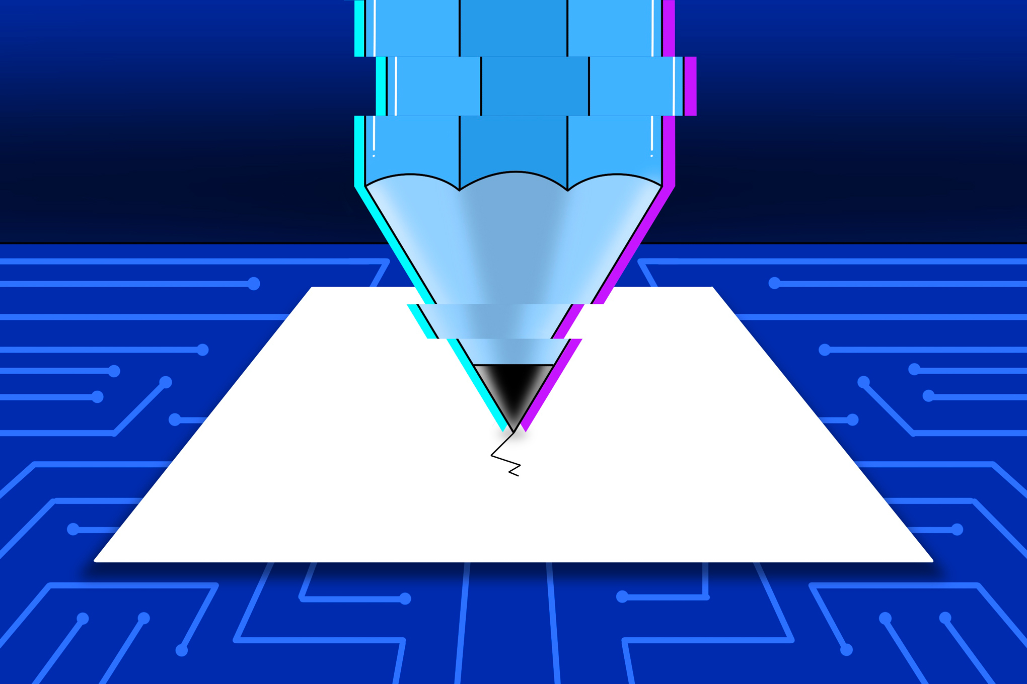 ProPublica union members protesting with signs about AI and layoffs outside newsroom