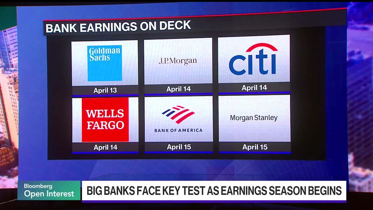 Goldman Sachs executive briefing on AI cyber threats amid strong bank earnings charts