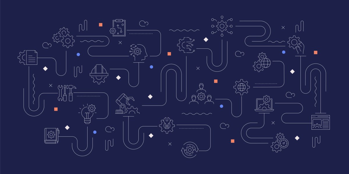 Cynical illustration of a corporate executive handing gold to an AI vendor while building a shaky moat